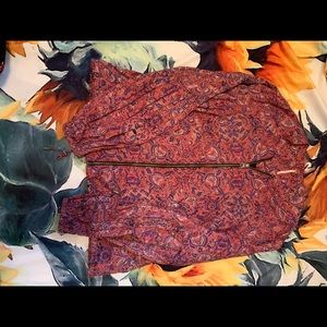 Free People Paisley Jacket